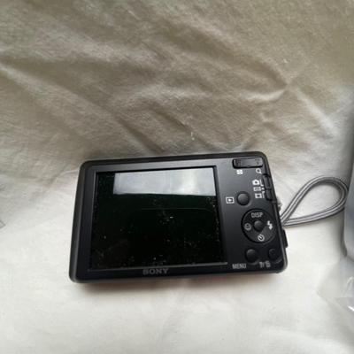 LOT 1316 Sony Cyber-Shot Camera & Sharper Image Cassette To MP3 Converter