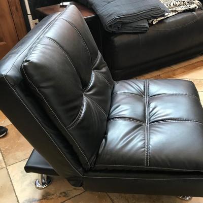 Adjustable futon style chair