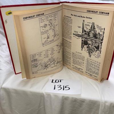 LOT 1315 Auto Repair Manual-Published by Motor
