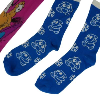 Two Pairs Novelty Socks