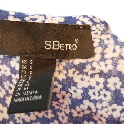 Floral Backless Dress S