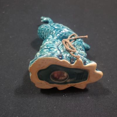 Peacock Potpourri Figurine - 7''