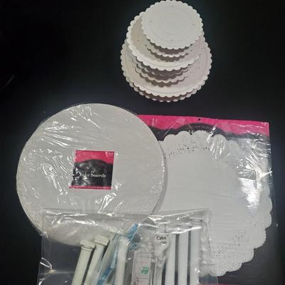 Multi-layer Cake Stand, 14'' Cake Boards Unopened,