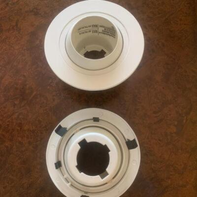 Recessed Light Trim Cover Pair - 4''