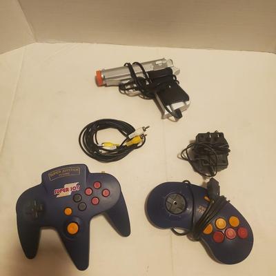 Vintage (Power Player Super Joystick & Power Gun) TV Game Plug & Play