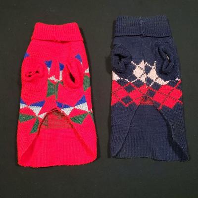 2 Dog Sweaters - Like New - No Tags - A