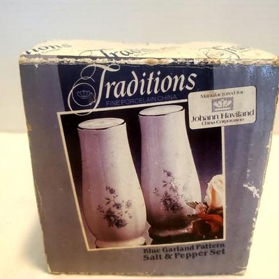 New Salt & Pepper Shakers - Fine Porcelain China