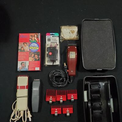 Hair Clippers & Guards Lot