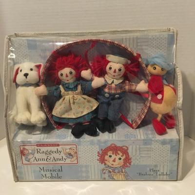 Raggedy Ann & Andy Musical Mobile - New