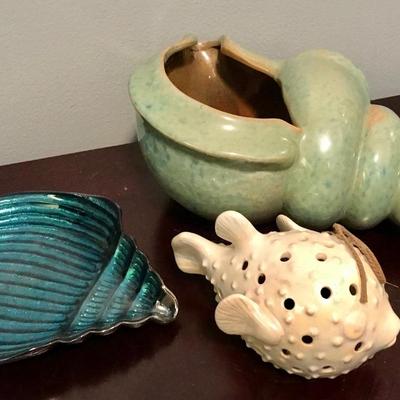 Ocean theme ceramics