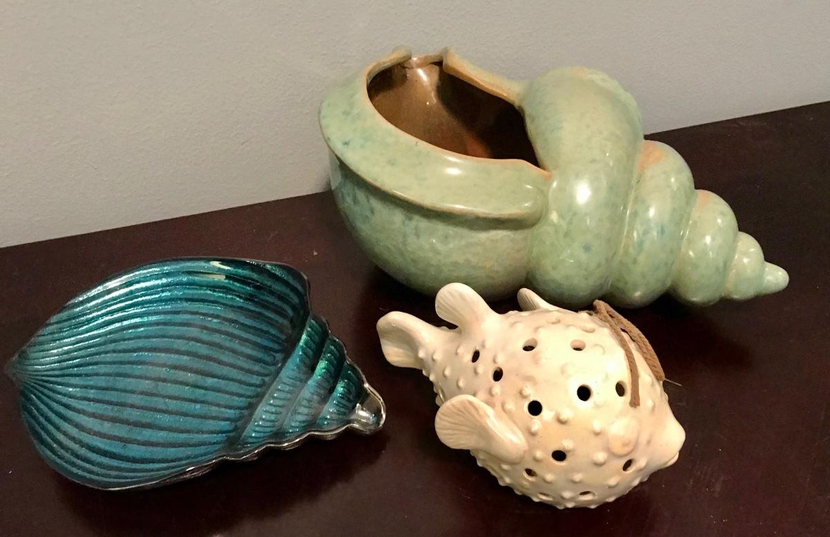 Ocean theme ceramics