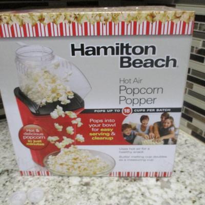 New Hamilton Beach Hot Air Popcorn Popper