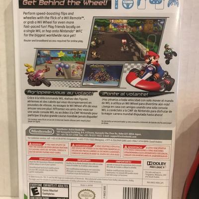 Wii Mariokart and controller