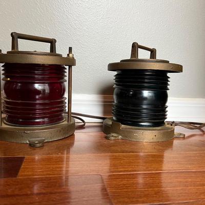 Vintage Navigational Lights