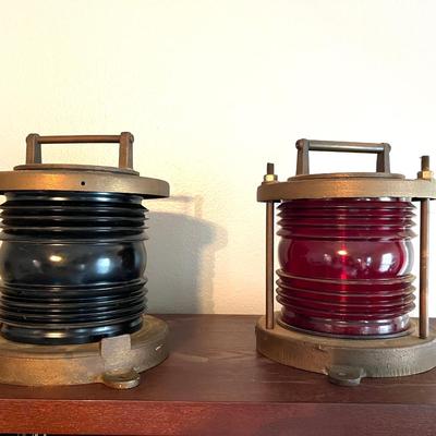 Vintage Navigational Lights