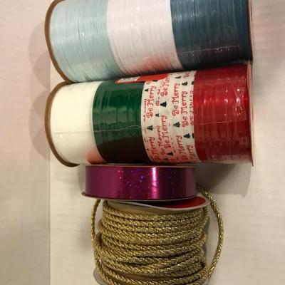 Ribbon in basket