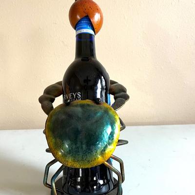 Crab Wine Bottle Holder