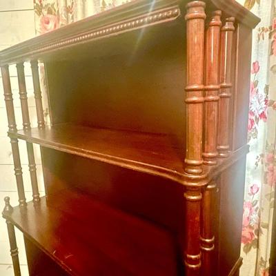 Duncan Phyfe 4 shelf  bookcase