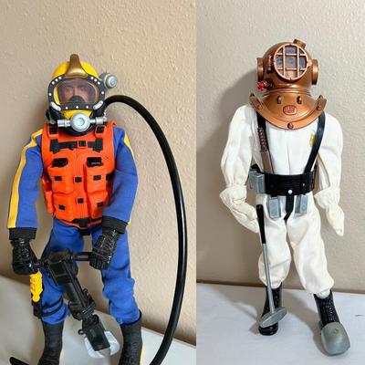GI JOE TREASURE DIVER & Diver