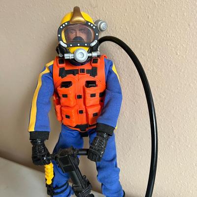 GI JOE TREASURE DIVER & Diver