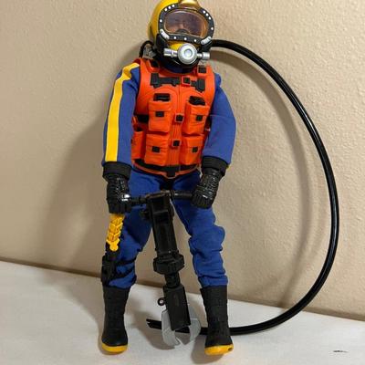 GI JOE TREASURE DIVER & Diver