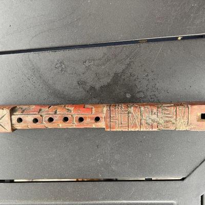 Wooden Hand Carved Flute