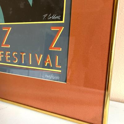 PHILIP COLLIER Signed & Numbered 1980 Jazz Fest