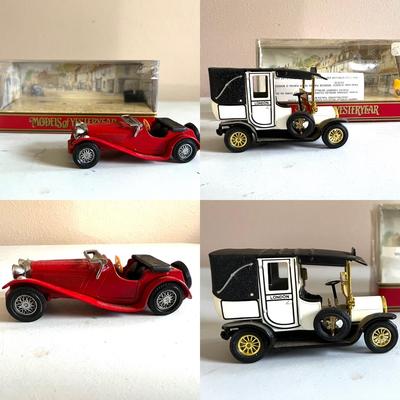 MATCHBOX YY1 JAGUAR SS100 & Y28-C 1907 UNIC TAXI