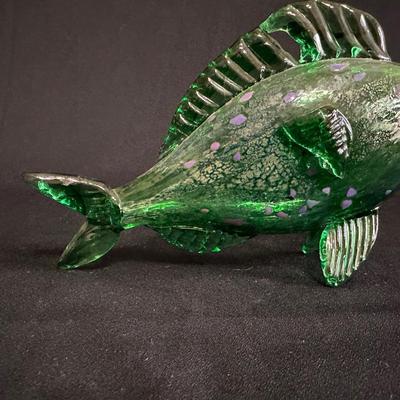 EXOTIC- THAMES GLASS -SIGNED ART GLASS FISH
