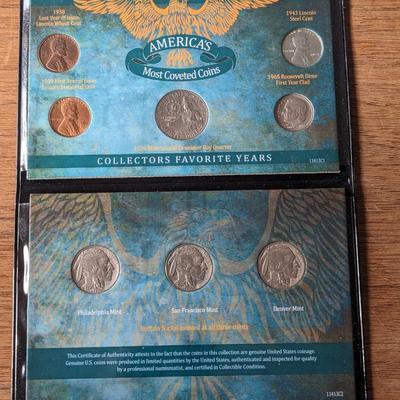 American Coin Treasure America's Most Coveted Coins Set