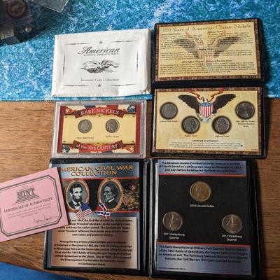Variety Lot of American Historical Coins