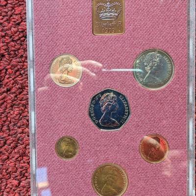 1979 Elizabeth R Royal Mint Six Coins New Pence New Penny Proof Set