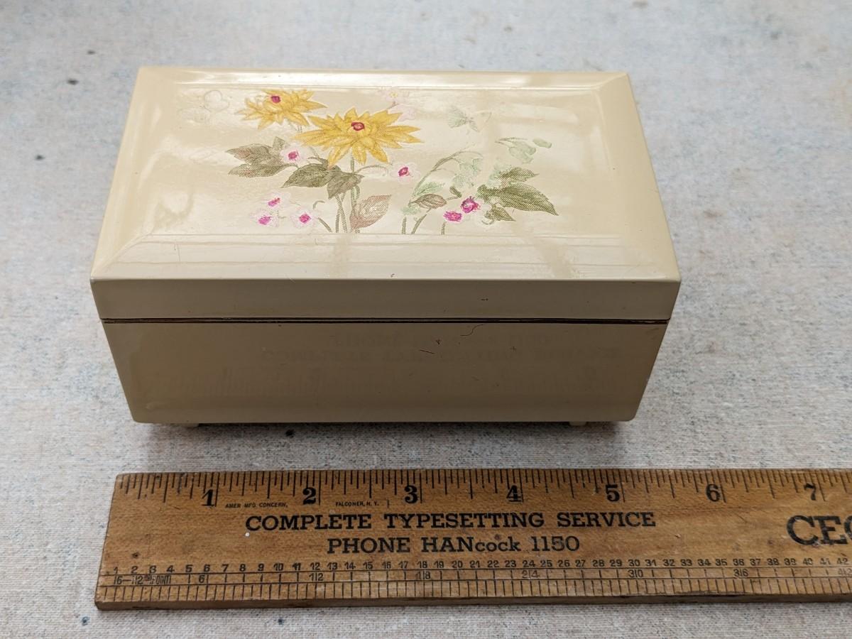 Otagiri Lacquerware Jewelry Music Box Japan Vintage Memories