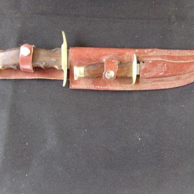 13" AND 8" BOWIE STLYE KNIVES.