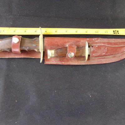 13" AND 8" BOWIE STLYE KNIVES.
