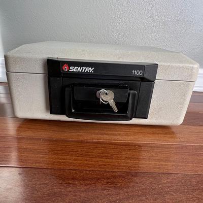 SENTRY 1100 Fire Proof Box With Keys