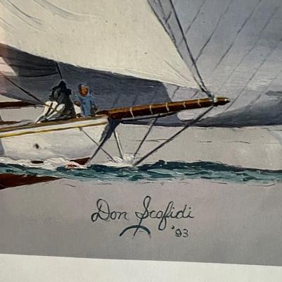 DON SCOFIDI SIGNED & NUMBERED Wings On Wings