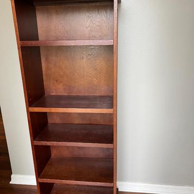 Wooden Shelf Dark Wood (1)