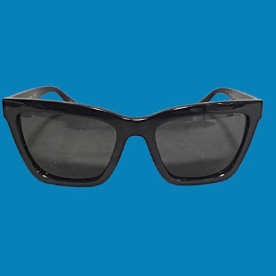 Coach Black/Blue Electric Floral Sunglasses w/ Case