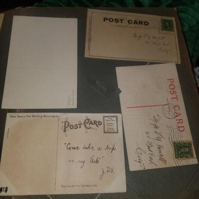 8 antique post cards  usa   germany