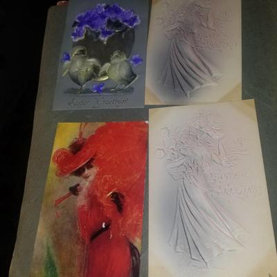 8 antique post cards  usa   germany