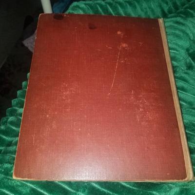 a tique post card album   no post cards