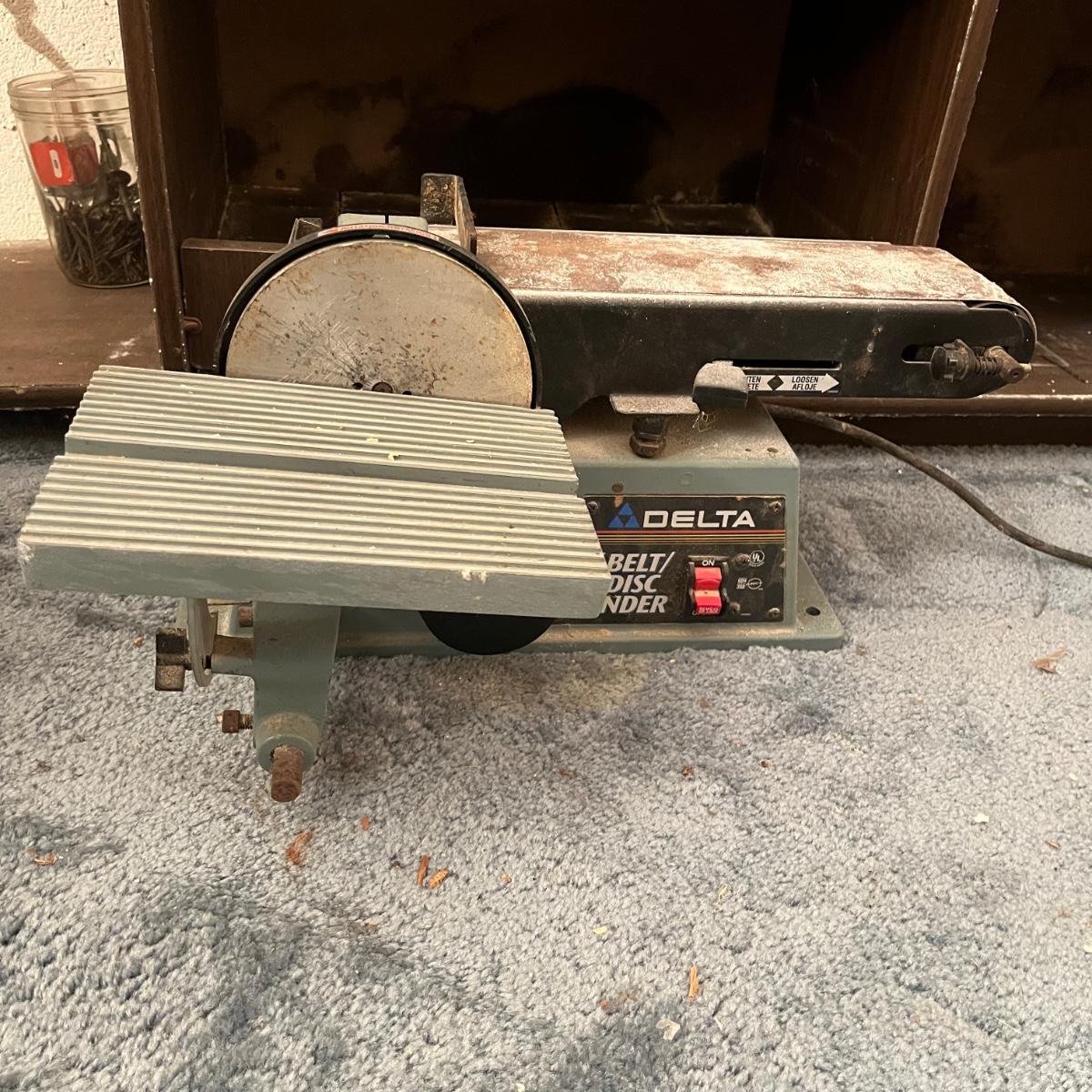 Delta 4” Belt/6” Disc Sander (TRMG)