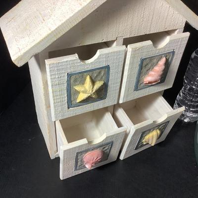 1028 Nautical Shelf & Candle Holder