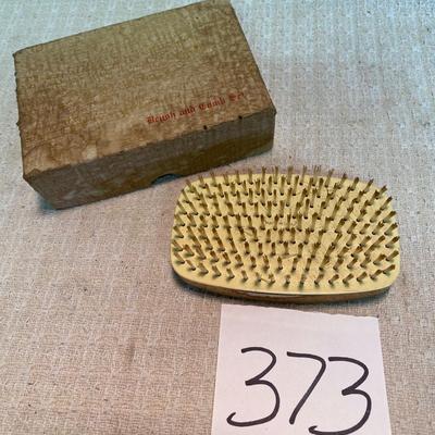 Vintage Brush and Box