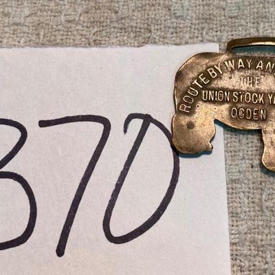 Vintage Ram Key Fob