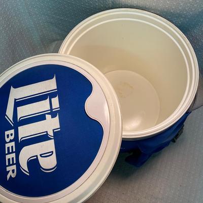 Vintage Lite Beer Cooler, Mug and Football