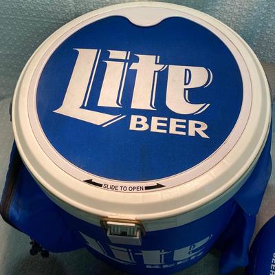 Vintage Lite Beer Cooler, Mug and Football