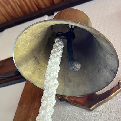 Solid Brass Anchor Bell