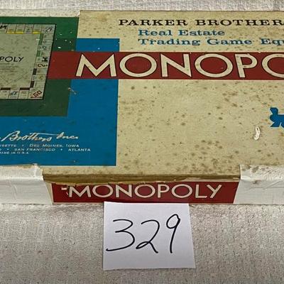 Vintage Monopoly Game